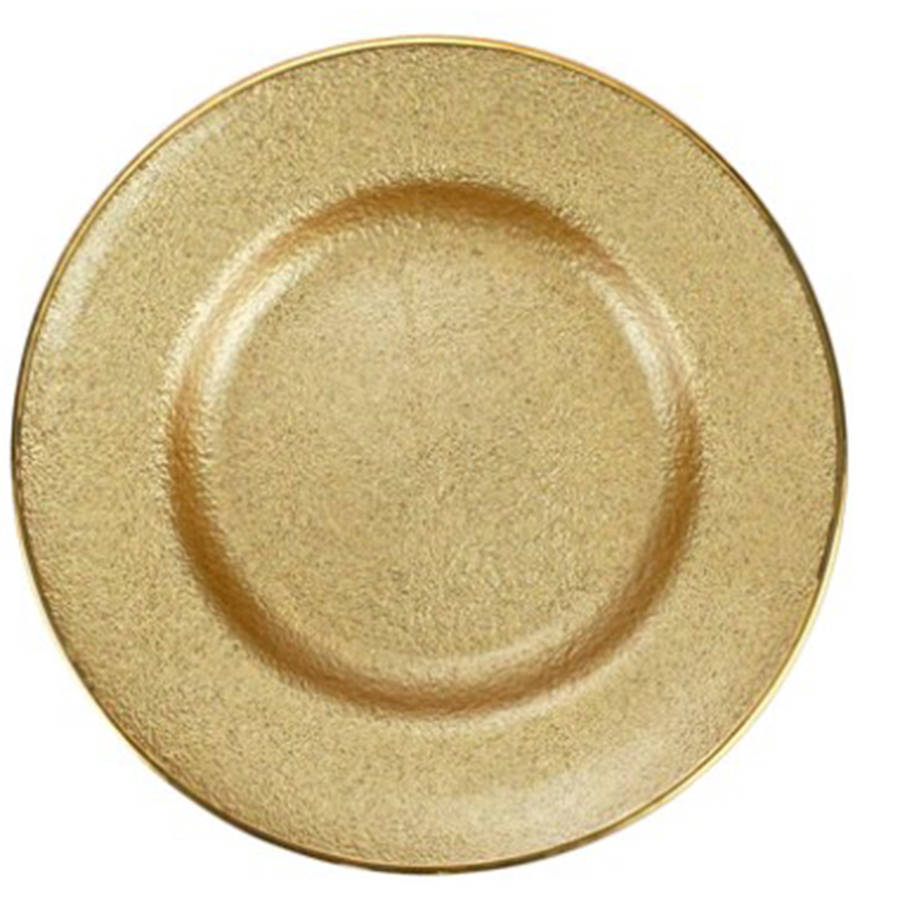 Metallic Glass 8" Salad Plate by Vietri-1