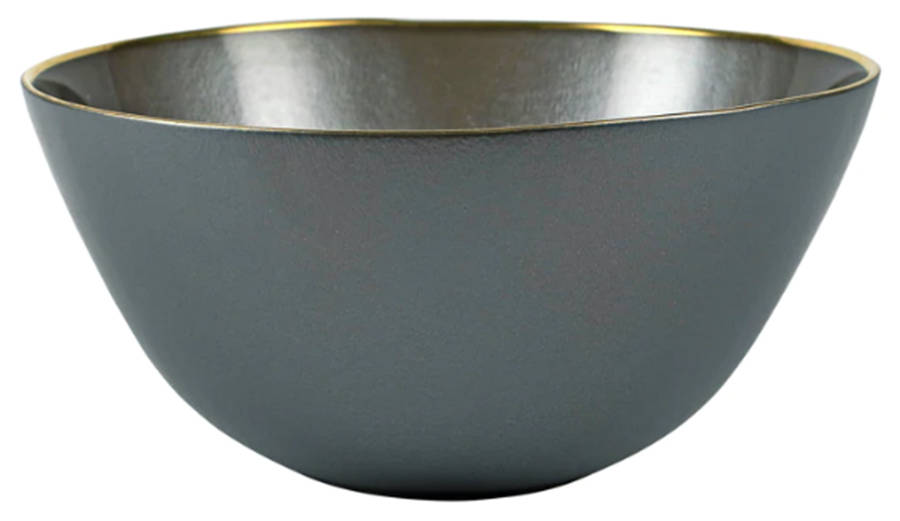 Metallic Glass 8" Round Bowl by Vietri-1