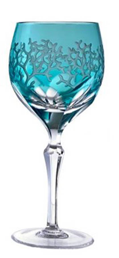Coral (Cristobal) Turquoise Wine by Varga-1