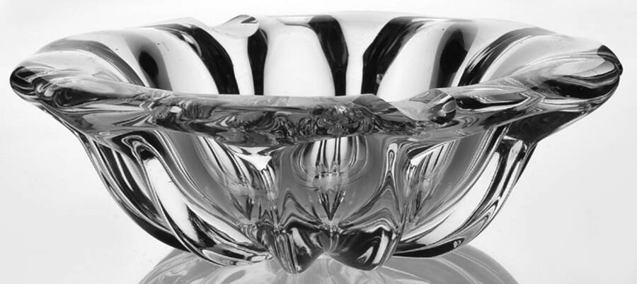 Giftware 6" Ashtray by Val St Lambert-1