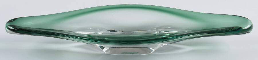 Giftware 15" Oval Centerpiece by Val St Lambert-1
