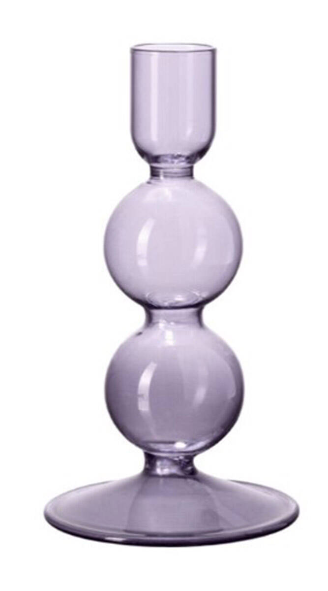 Like Home Small Lavender Bubble Candleholder by Villeroy & Boch-1