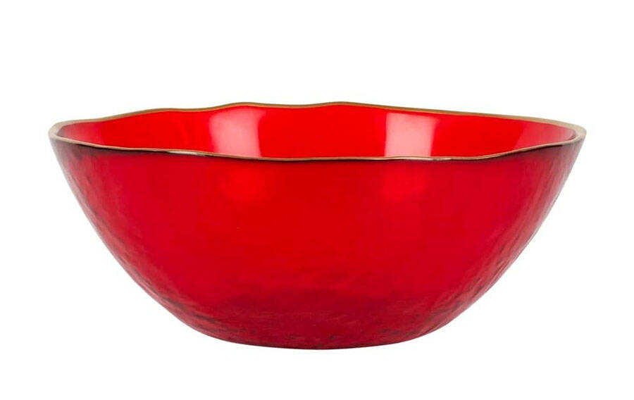 Holiday Glass 5" Berry Bowl by Vietri-1