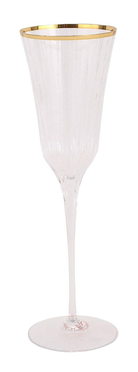 Natalia Gold Fluted Champagne by Vietri-1