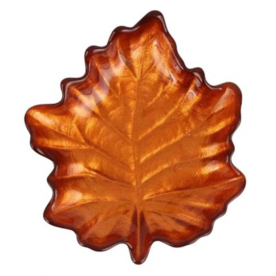 Autunno Glass Figural Canape Plate by Vietri-1