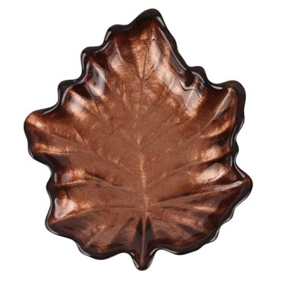 Autunno Glass Figural Canape Plate by Vietri-1