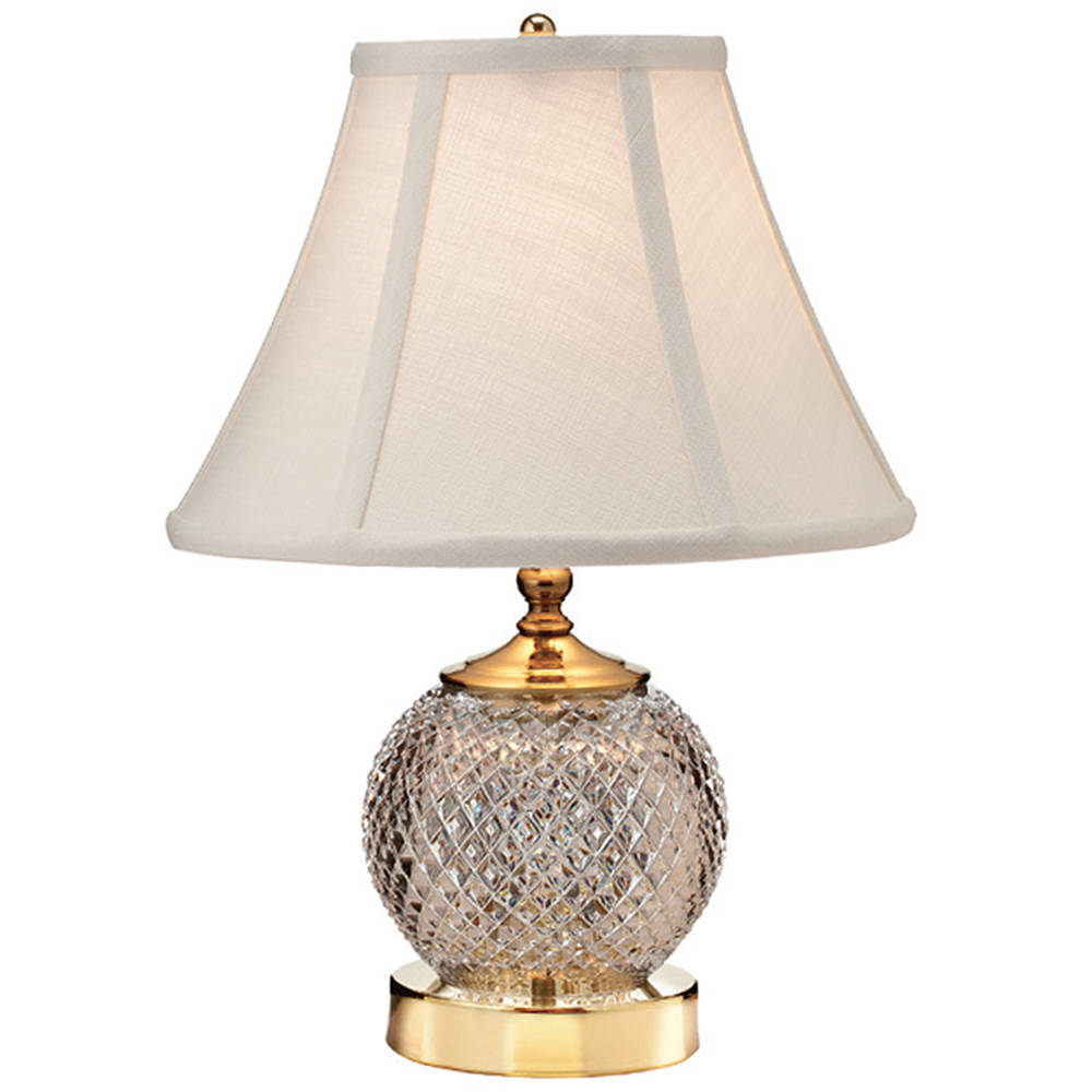 Alana 15" Electric Lamp & Shade by Waterford Crystal-1