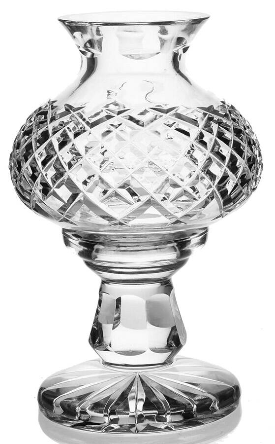 Alana Hurricane Lamp & Globe by Waterford Crystal-1
