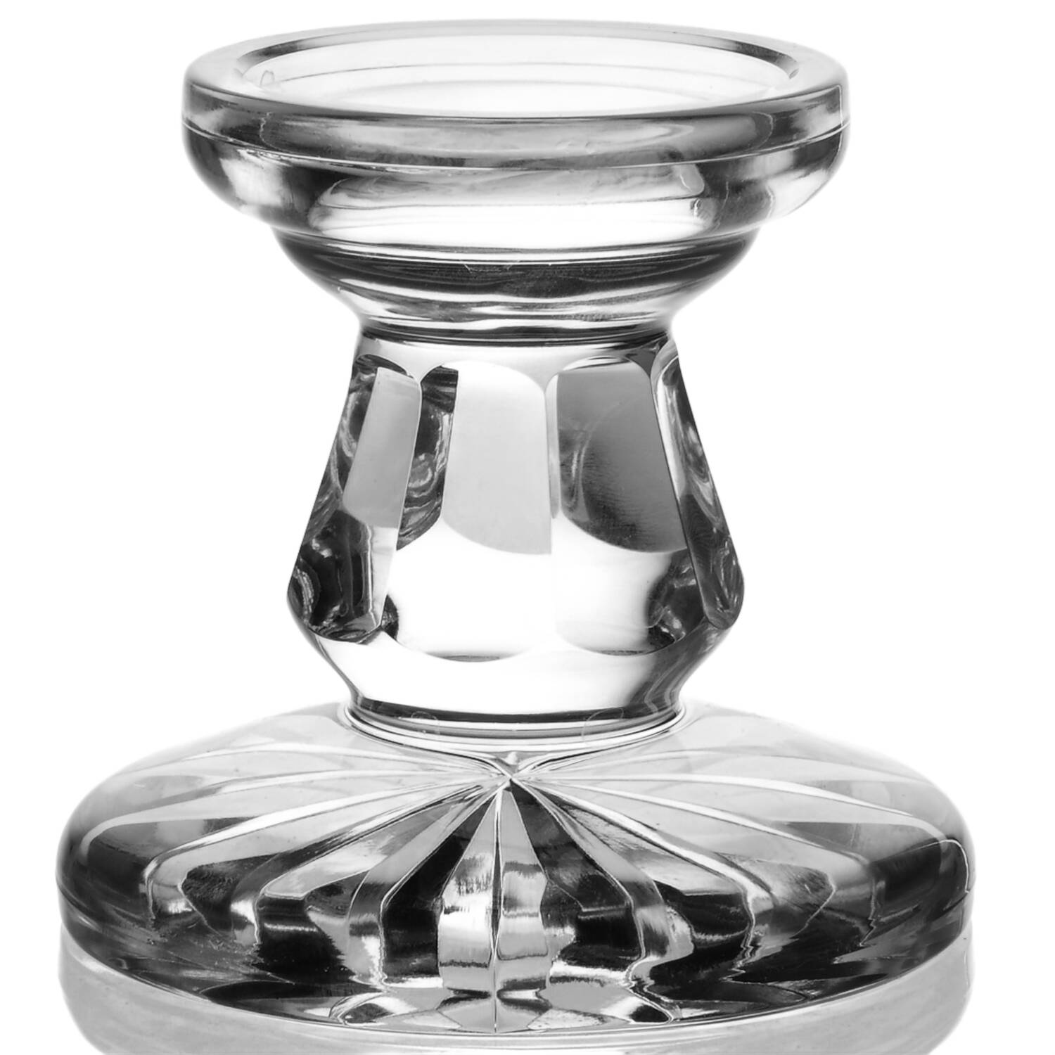 Alana Hurricane Lamp No Globe by Waterford Crystal-1