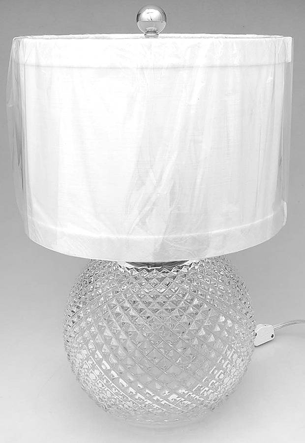 Alana 17" Electric Lamp & Shade by Waterford Crystal-1