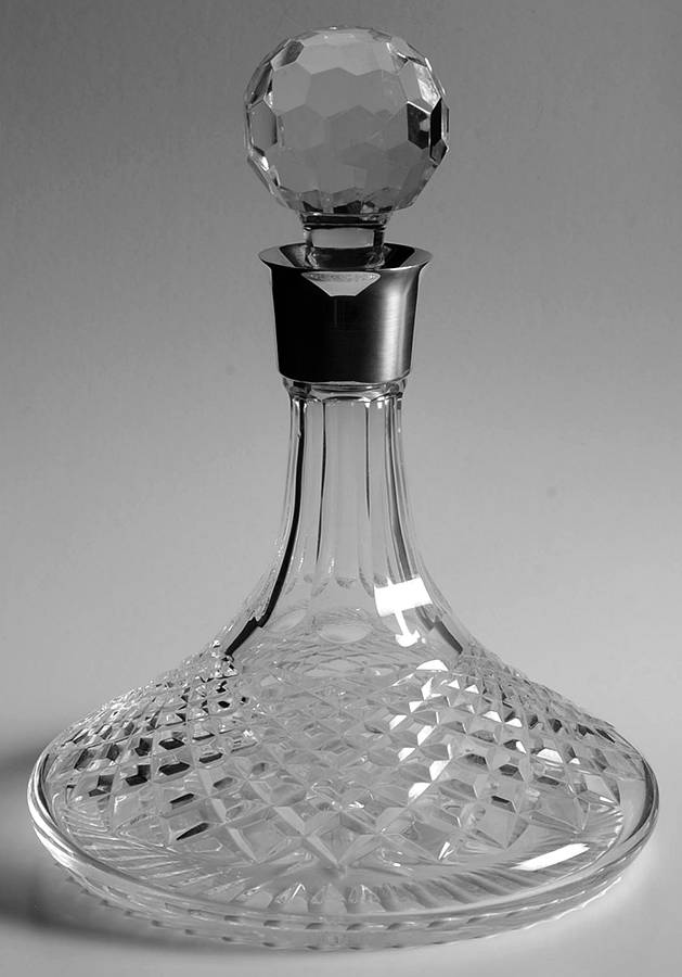 Alana Ships Decanter & Stopper by Waterford Crystal-1