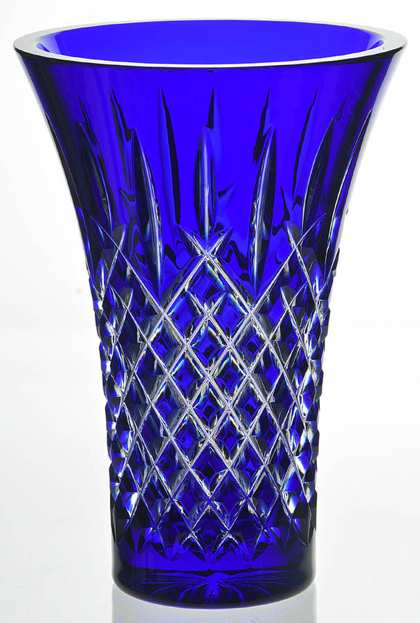 Araglin 8" Flared Vase by Waterford Crystal-1