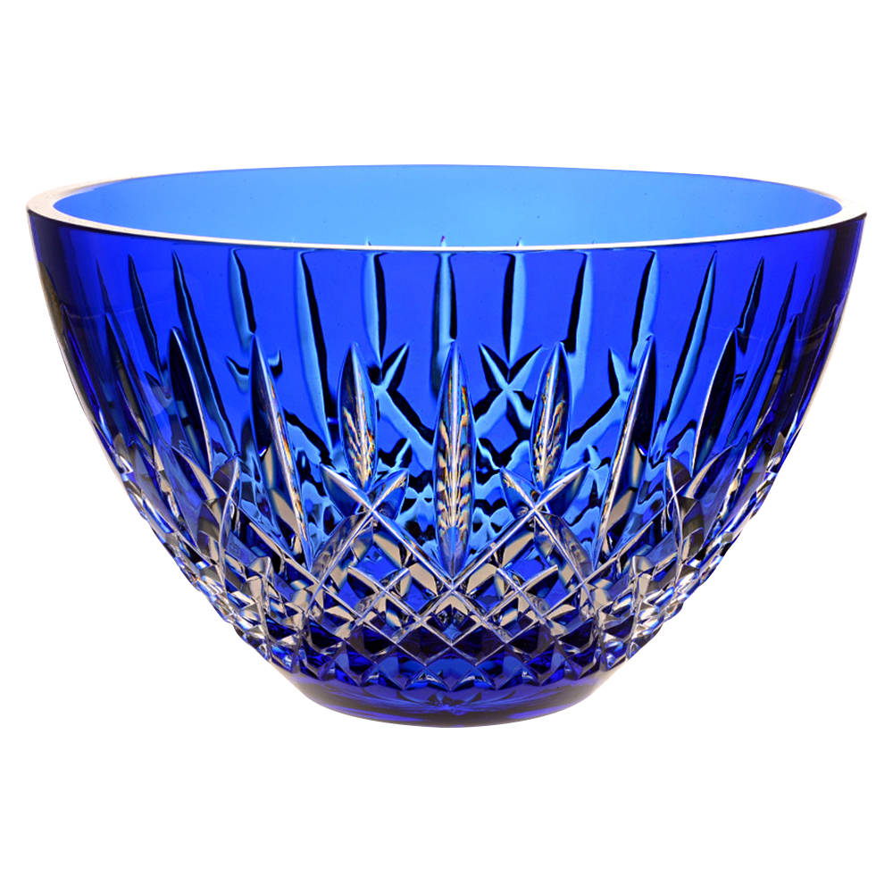 Araglin 8" Blue Round Bowl by Waterford Crystal-1