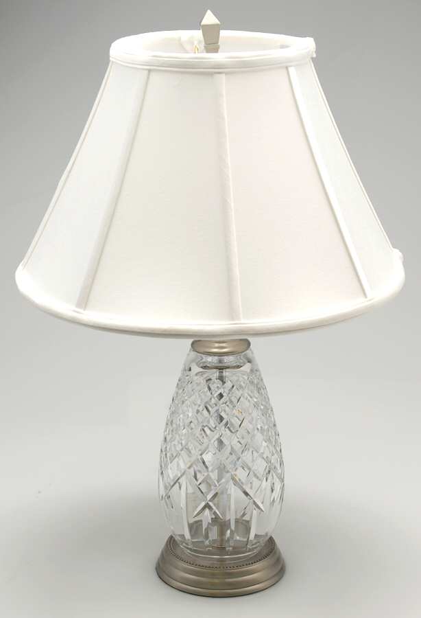 Araglin 23" Electric Lamp & Shade by Waterford Crystal-1