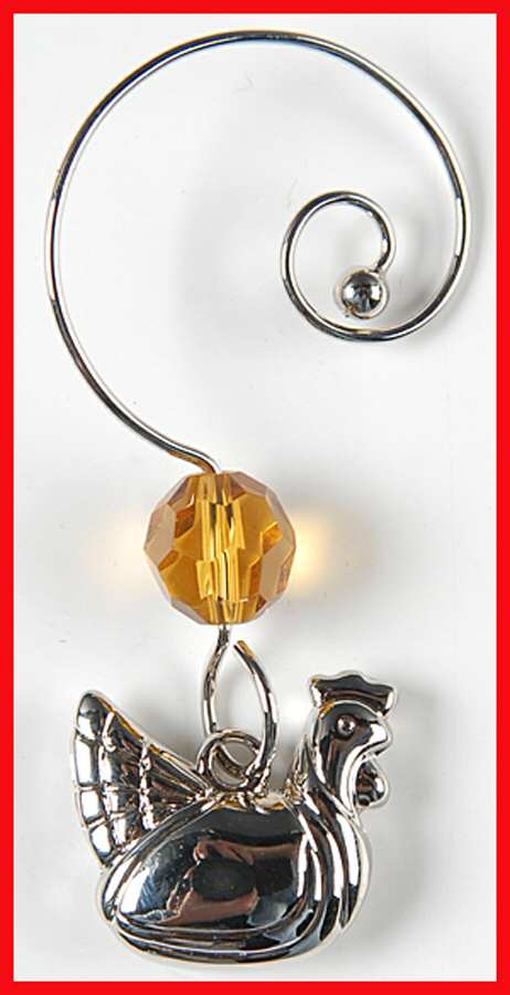 Araglin Twelve Days of Christmas Charm for Punch Glass by Waterford Crystal-1