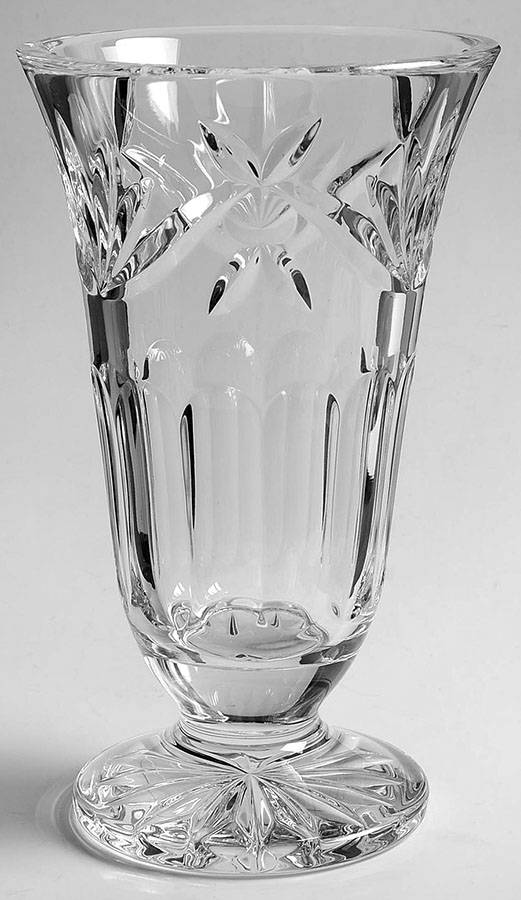 Ashling (Cut) 8" Flower Vase by Waterford Crystal-1
