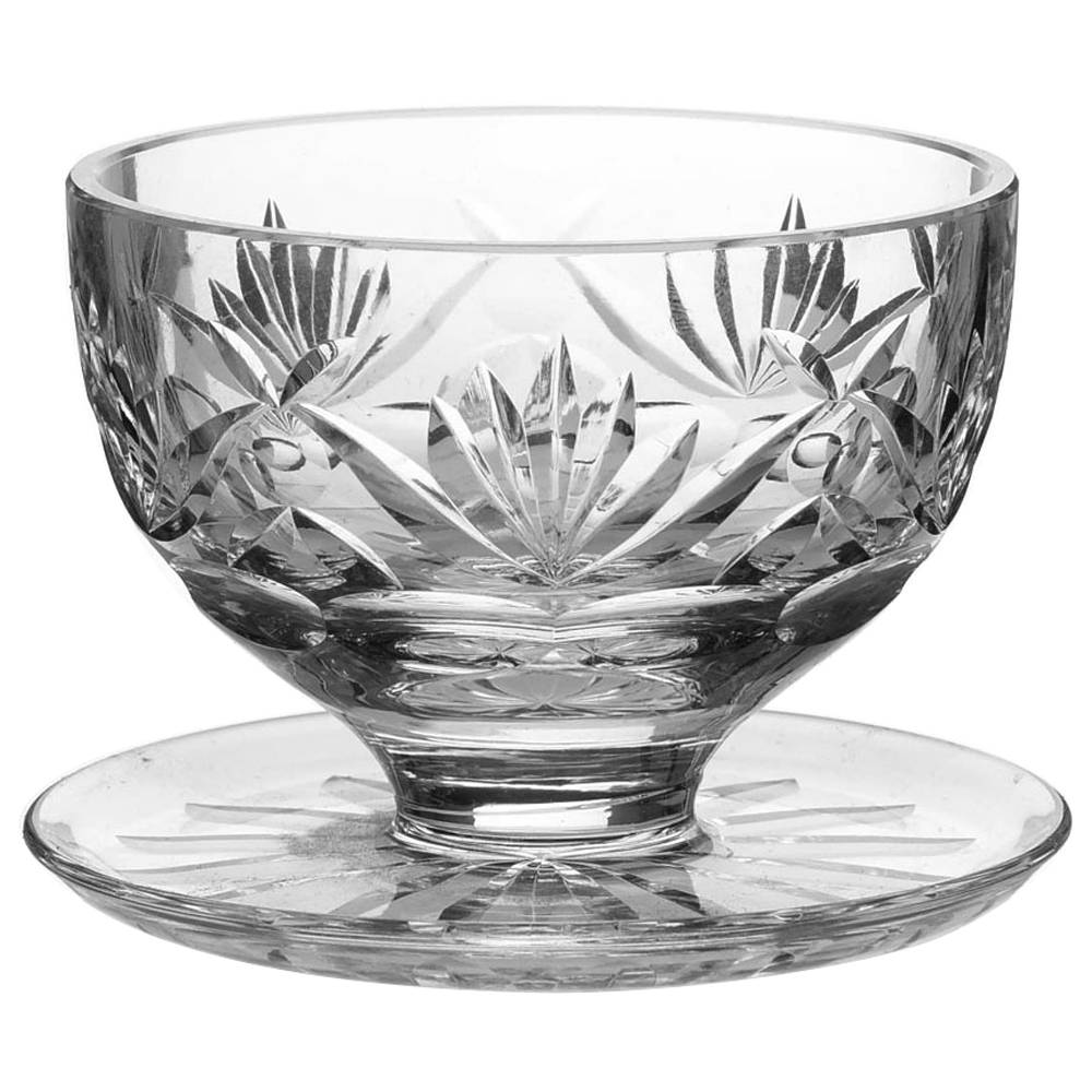 Ashling (Cut) Footed Dessert by Waterford Crystal-1