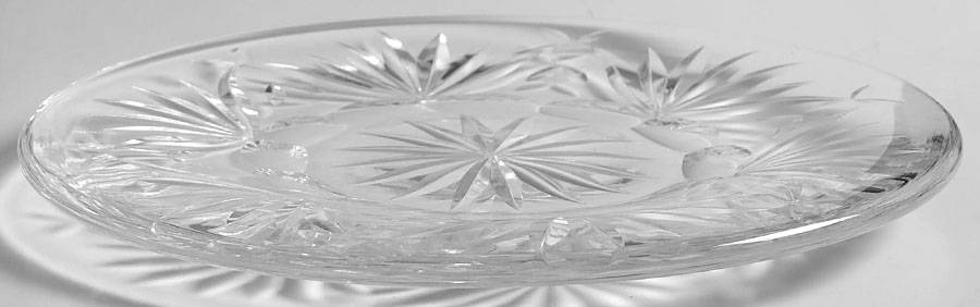 Ashling (Cut) Luncheon Plate by Waterford Crystal-1