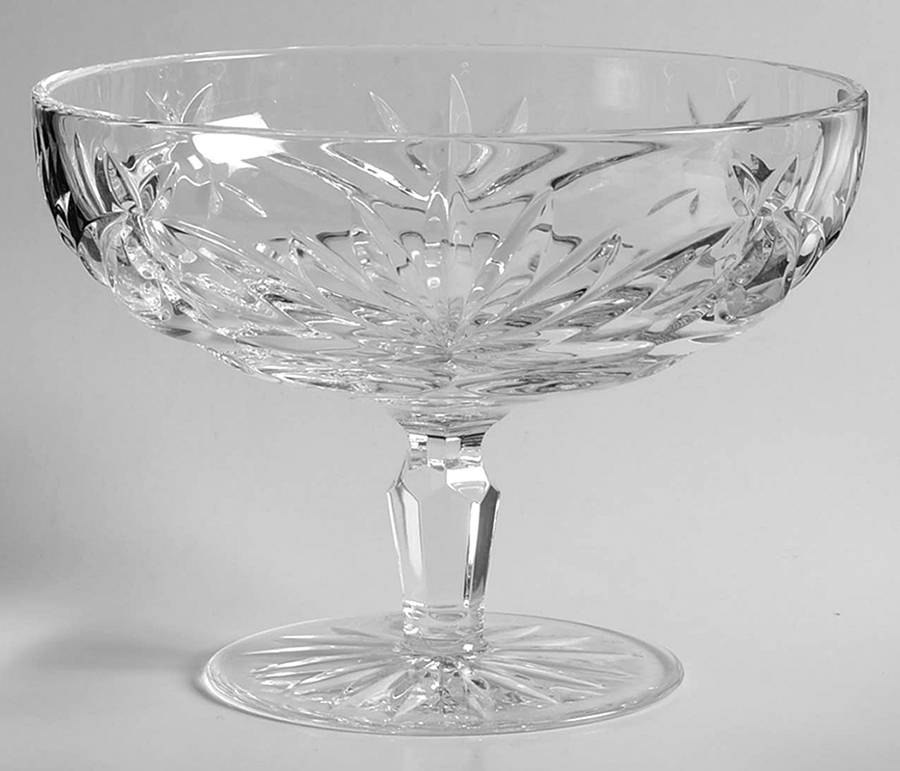 Ashling (Cut) Round Compote (Height X Width) by Waterford Crystal-1
