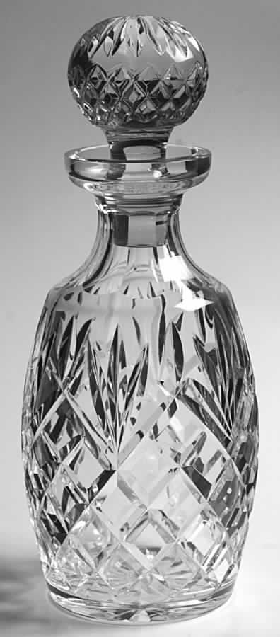 Ashbourne (Cut) Spirit Decanter & Stopper by Waterford Crystal-1