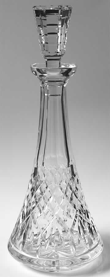 Ashbourne (Cut) Wine Decanter & Stopper by Waterford Crystal-1