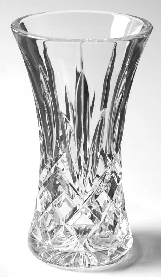 Ashbourne (Cut) 7" Flower Vase by Waterford Crystal-1