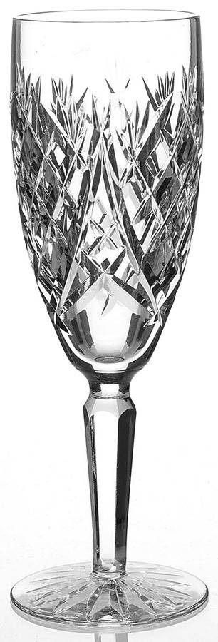 Avoca (Cut Base) Fluted Champagne by Waterford Crystal-1
