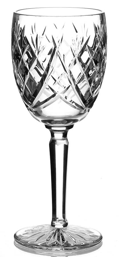 Avoca (Cut Base) Claret Wine by Waterford Crystal-1