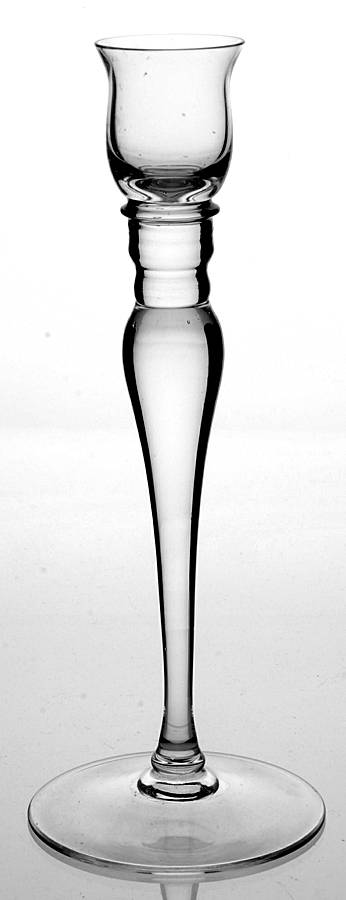 Bermuda 8" Single Light Candlestick by Waterford Crystal-1
