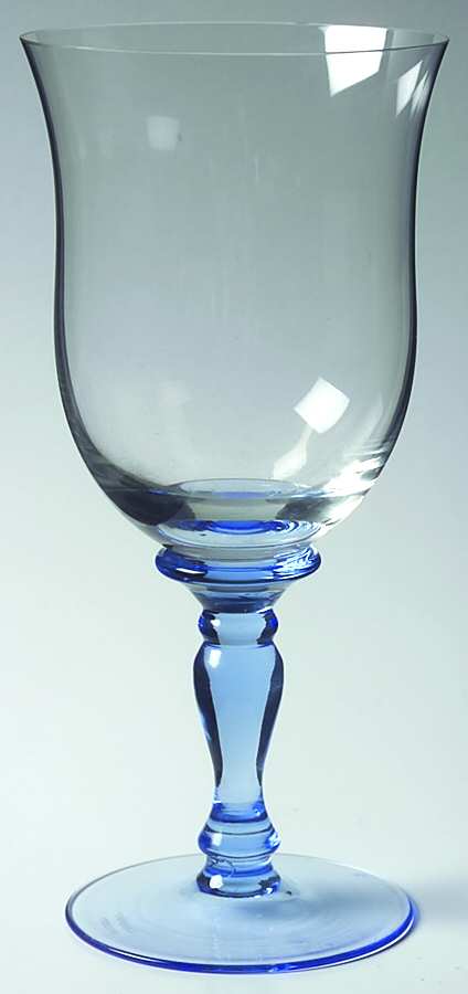 Bermuda Blue Wine Glass by Waterford Crystal-1