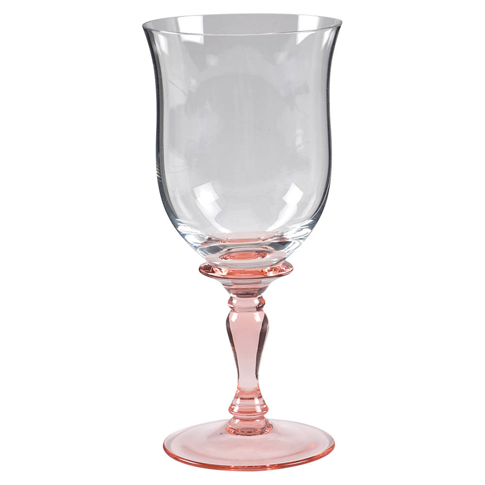 Bermuda Pink Water Goblet by Waterford Crystal-1
