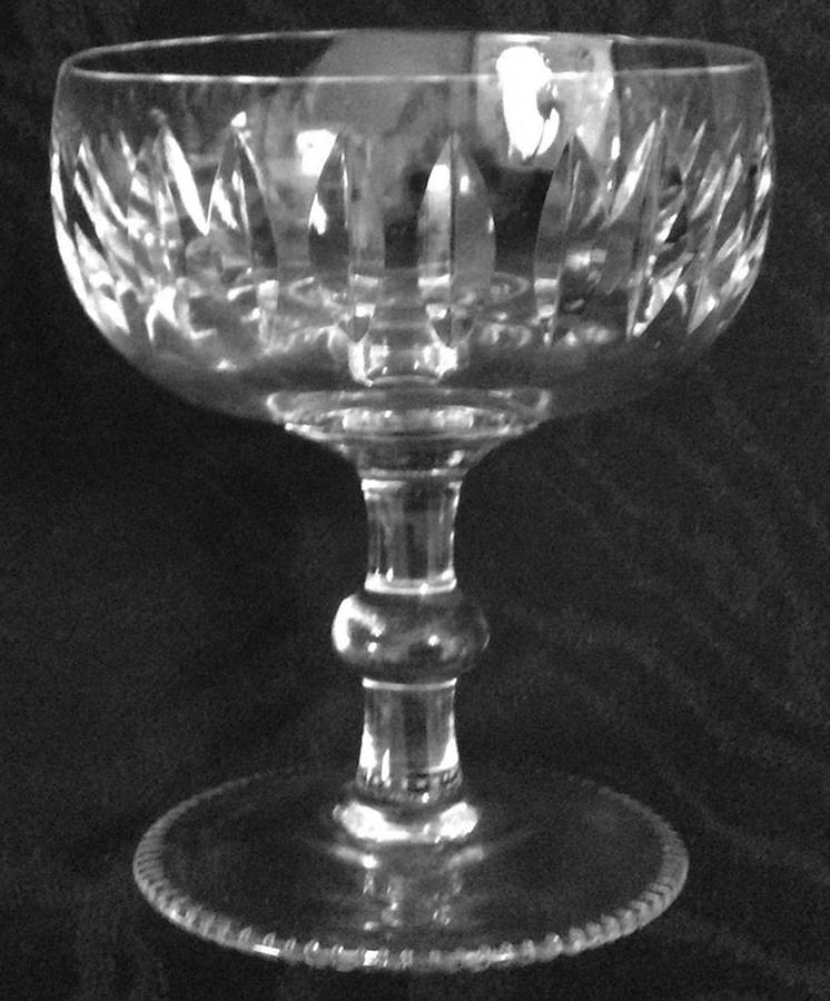 Blarney (Older) Champagne/Tall Sherbet by Waterford Crystal-1