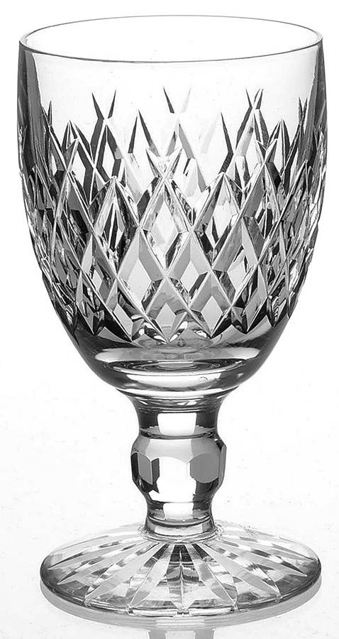 Boyne (Cut Foot) Claret Wine by Waterford Crystal-1
