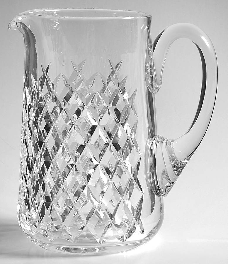 Boyne (Cut Foot) 40 Oz Jug by Waterford Crystal-1