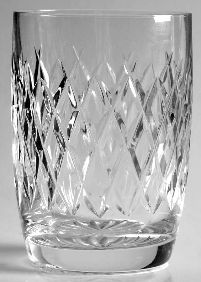Boyne (Cut Foot) 12 Oz Flat Tumbler by Waterford Crystal-1