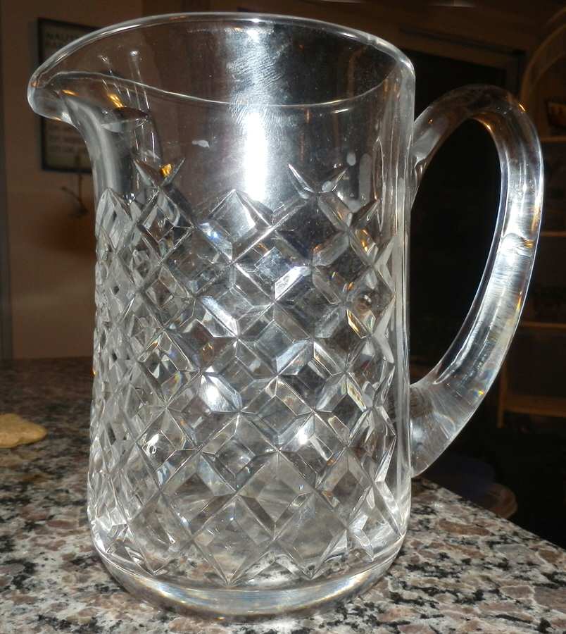 Boyne (Cut Foot) 24 Oz Jug by Waterford Crystal-1