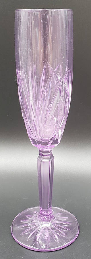 Brookside Purple Fluted Champagne by Waterford Crystal-1