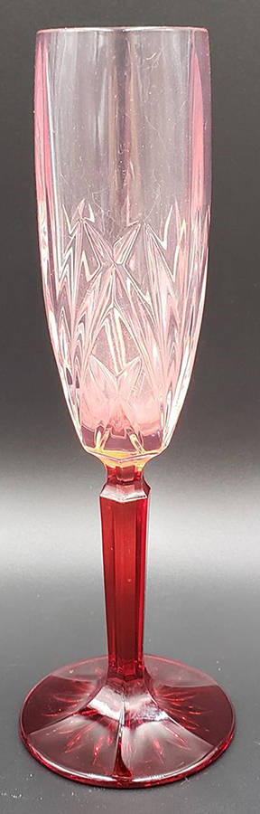 Brookside Pink Fluted Champagne by Waterford Crystal-1