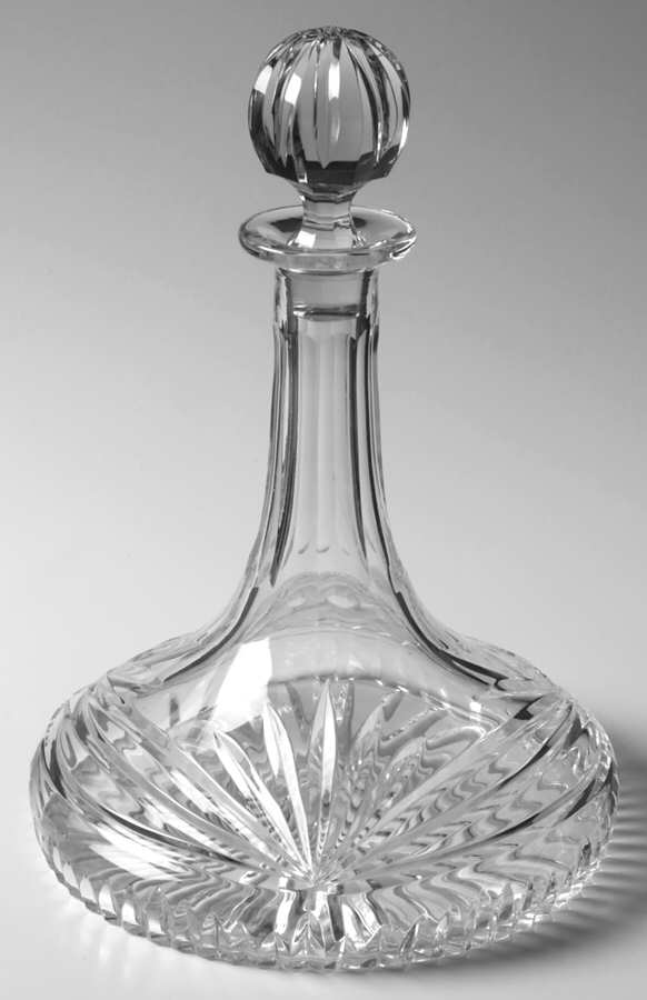 Calais Ships Decanter & Stopper by Waterford Crystal-1