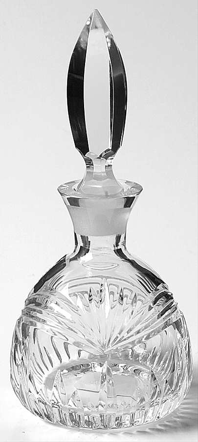 Calais Round Perfume Bottle & Stopper by Waterford Crystal-1