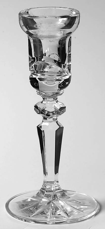 Calais 6" Single Light Candlestick by Waterford Crystal-1