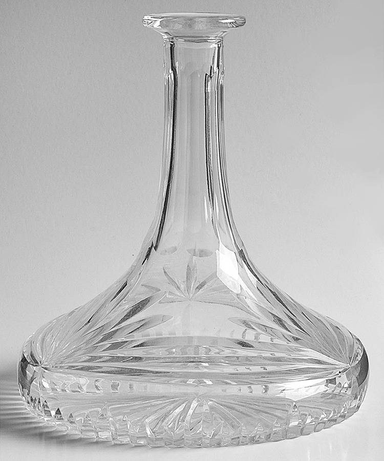 Calais Ships Decanter No Stopper by Waterford Crystal-1