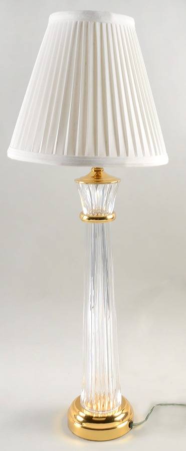Carina 27" Electric Lamp & Shape by Waterford Crystal-1