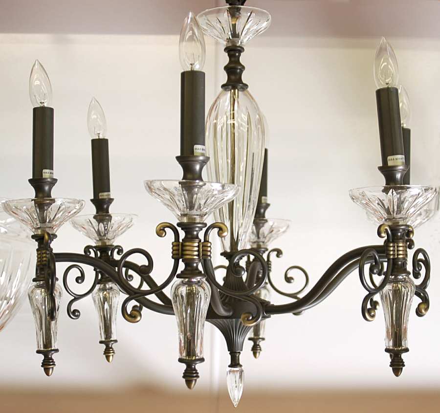 Carina 6 Arm Chandelier by Waterford Crystal-1