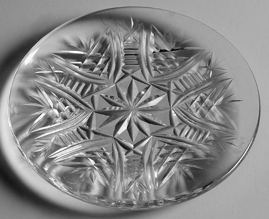 Clare (Cut) Bread & Butter Plate by Waterford Crystal-1