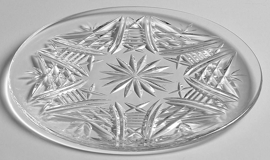 Clare (Cut) Bread & Butter Plate by Waterford Crystal-1