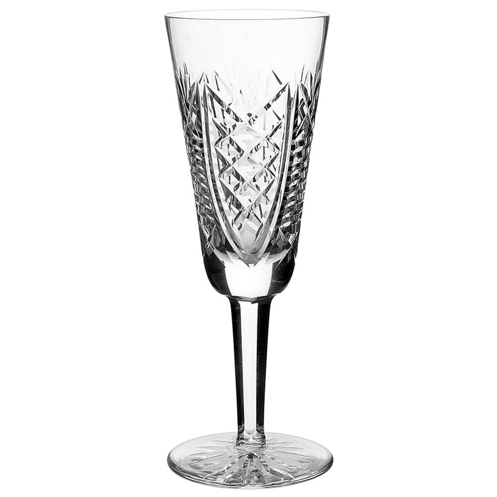 Clare (Cut) Fluted Champagne by Waterford Crystal-1