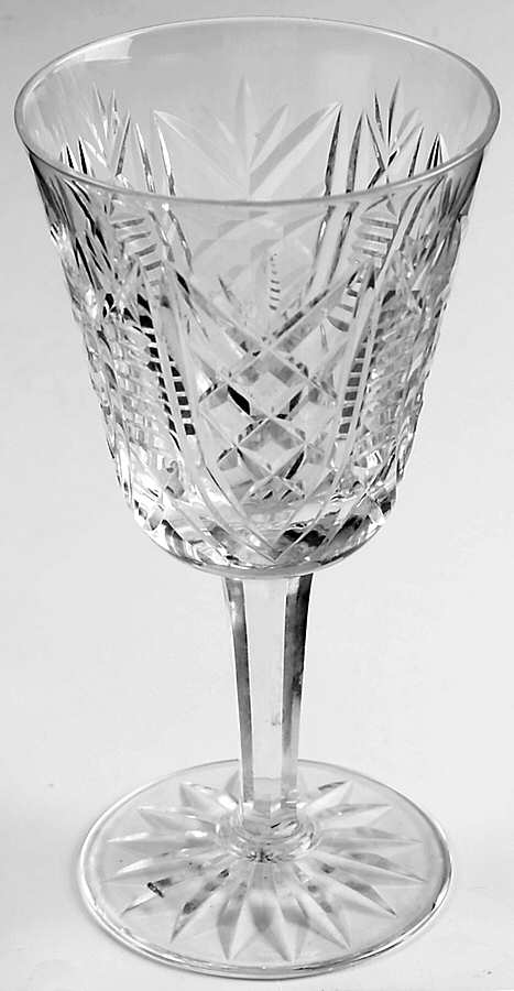 Clare (Cut) Water Goblet by Waterford Crystal-1