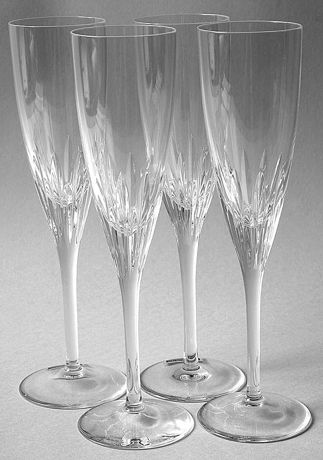 Claria Fluted Champagne - Set of 4 by Waterford Crystal-1