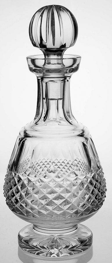 Colleen Short Stem (Cut) Brandy Decanter & Stopper by Waterford Crystal-1